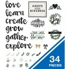 Carson Dellosa Education Farmhouse Motivational Signs Bulletin Board Set (34 pieces) - 2 of 4