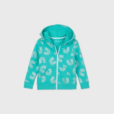 turquoise hooded sweatshirt