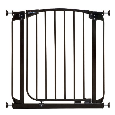Dreambaby F160B Chelsea 28 to 32 Inch Auto-Close Baby & Pet Wall to Wall Safety Gate with Stay Open Feature for Doors, Stairs, and Hallways, Black