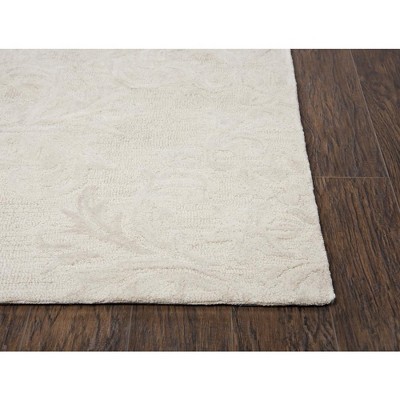 Hand Tufted Cut & Loop Pile Wool Rug, 5' X 8' : Target