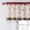 Gracie Mills Rogelio Floral Embroidered Window Valance - 2 of 4
