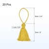 Unique Bargains Cotton Mini Hanging Loop DIY Functional Bookmark Tassels 20 Pcs - 2 of 4