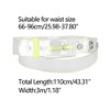 INSPIRE CHIC Womens Grommet Clear Waist Belt Plus Size Waist Belts for Jeans Dresses 1 Pc - 3 of 4