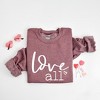 Simply Sage Market Women's Graphic Sweatshirt Love All - 3 of 4