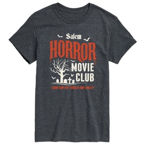 Men's - Instant Message - Salem Horror Movie Club Short Sleeve Graphic T-Shirt - 1 of 4