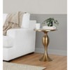 NicBex Metal Accent Table Oil Rubbed Bronze Finish, Contemporary Side Table for Living Room, Entryway - 3 of 4