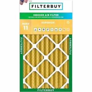Filterbuy 11.25x19.25x4 Air Filter (1-Pack), Pleated MERV 11 Allergen Defense Replacement HVAC AC Furnace Filters (Actual Size: 11.25 x 19.25 x 3.63) - 1 of 4