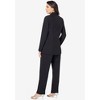 Roaman's Women's Plus Size Ten-Button Pantsuit - image 3 of 4