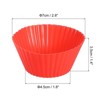 Unique Bargains Silicone Non-Stick Heat Resistant Baking Cups - 2 of 4