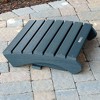 Folding Adirondack Patio Ottoman - highwood - 3 of 4