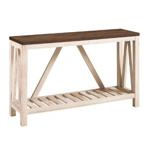 Taylen A Frame Farmhouse Entryway Console Table Saracina Home Target