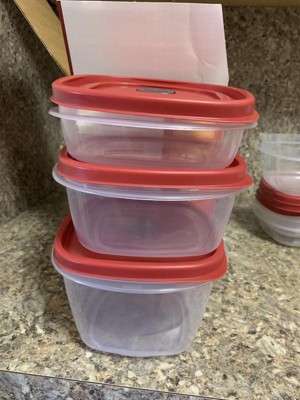 Rubbermaid, Easy Find Lid Food Storage Containers with Vented Lids,  40-Piece Set 