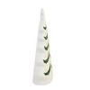 Christmas 9.0" Cream Holiday Lit Tree Green Boughs Star Ganz  -  Decorative Sculptures - 3 of 3