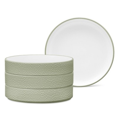 Noritake ColorTex Set of 4 Deep Plate/Pasta Bowls