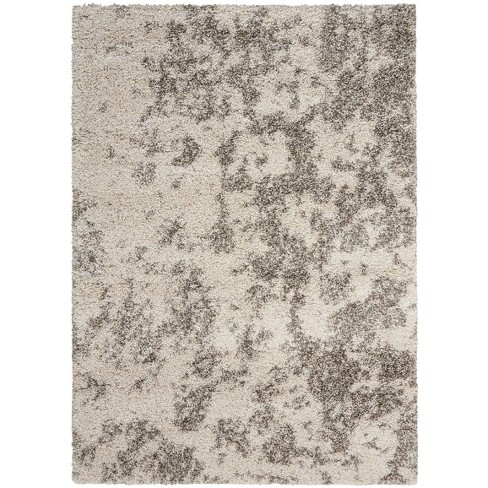 Nourison Amore Cobble Stone Shag Area Rug : Target