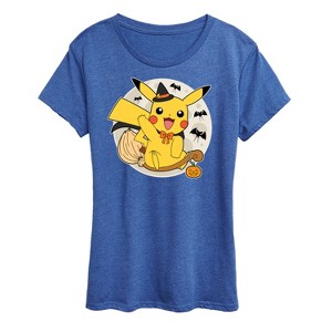 Women's - Pokémon - Pikachu Moon Witch Short Sleeve Graphic T-Shirt - 1 of 4