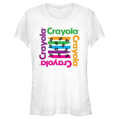 Junior's Crayola 4 Crayon Logo T-Shirt - image 1 of 4