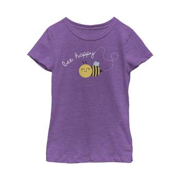 Girl's Lost Gods Bee Happy Trail T-Shirt