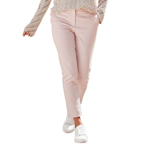 LASCANA Women's Structured Pants Solid - image 1 of 4