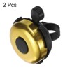 Unique Bargains Aluminum Loud Clear Sound Scooters Bicycle Bells 2 Pcs 2.3" - 3 of 4