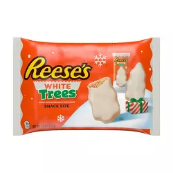Reese's Holiday Peanut Butter White Christmas Trees - 9.6oz