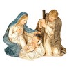 Dicksons Weathered Whitewash Holy Family 5 x 6.25 Resin Decorative Tabletop Figurine - 2 of 2