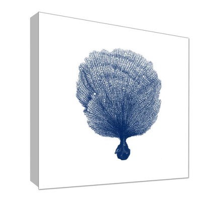 16" x 16" Blue Coral Decorative Wall Art - PTM Images