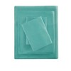 4 Pcs Stylish Jersey Knit Cotton Sheet Set, All Season Home Textile for Modern Bedroom Decor - 2 of 3