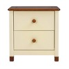 Nightstand With 2 Drawers For Kids, Solid Wood Bed Side Table With Thick Legs, Bedroom End Table, Small Night Stands - 2 of 4