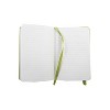 JAM Paper Hardcover Notebook w/Elastic Travel Journal 4 x 6 Green Apple 340528852 - 3 of 3