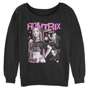 Juniors KPop Demon Hunters Pop Star Huntrix Mira Sweatshirt - 1 of 3
