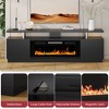 Fireplace TV Stand for 80 Inch TV, 70” Entertainment Center with 36” Electric Fireplace - 3 of 4