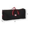 REGALWOVEN 1 Pack Christmas Tree Bag Foldable Clothes Storage Bags, Moving Bags for Clothes, Comforters, Closet Organizers - 2 of 4