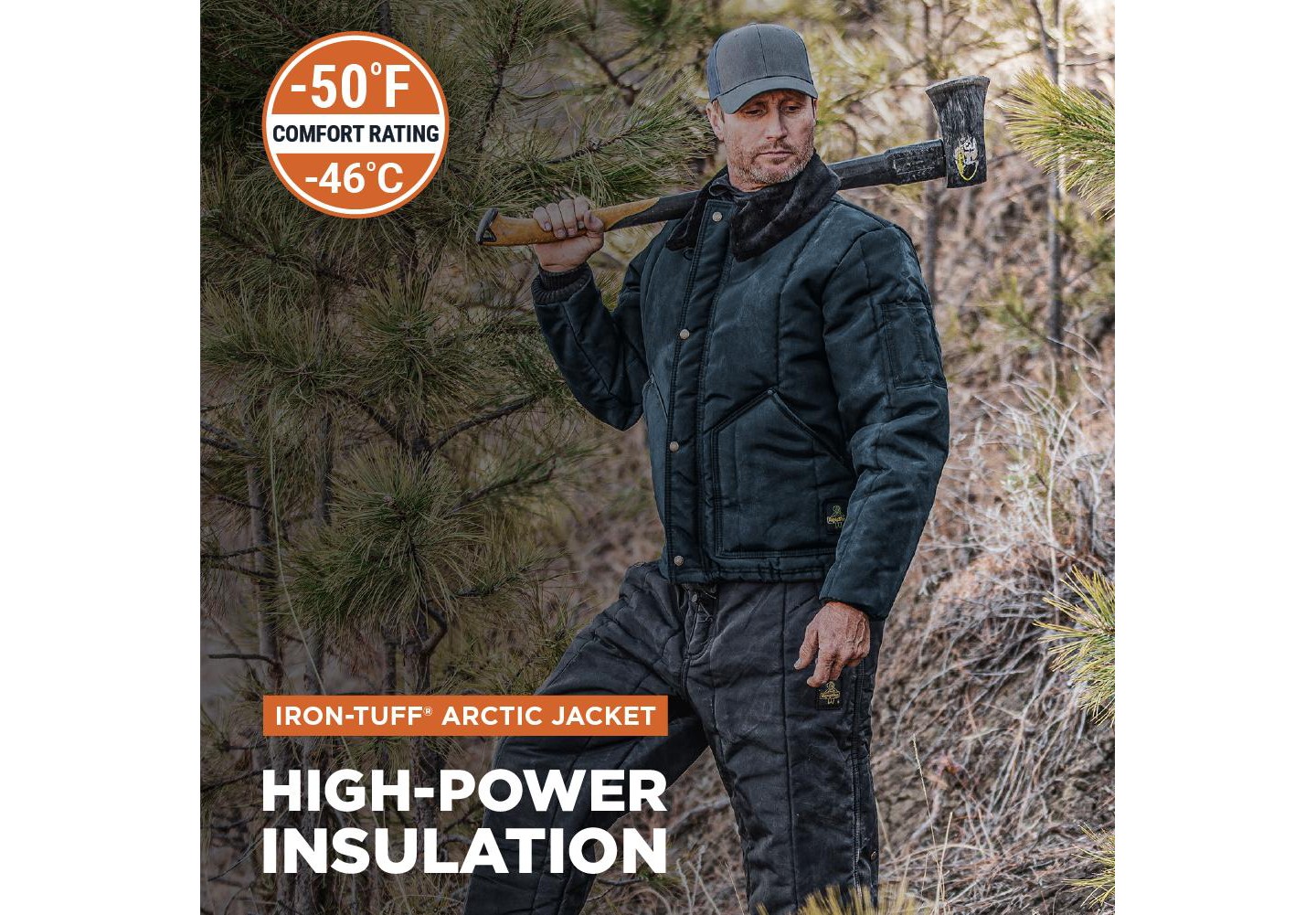 Мужская куртка Refrigiwear Iron-Tuff® Arctic — фото 2