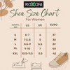 ROXONI Women Slipper Cozy Memory Foam, Indoor Outdoor Rubber Sole - 4 of 4