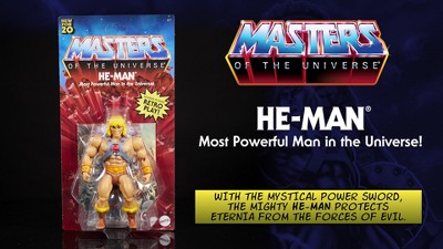 Masters of the Universe He-Man Figure, 2 of 9, play video