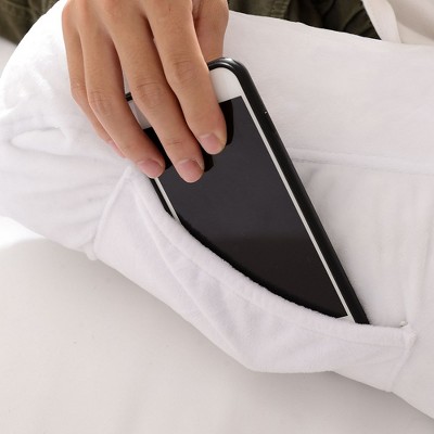 Pink Microfiber TV and Reading Pillowcase with Bolster