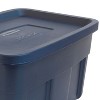 Rubbermaid Roughneck 18 Gal Plastic Holiday Storage Tote - 3 of 4