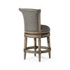 Maven Lane Pullman Swivel Counter Height Stool with Faux Leather 26" - 4 of 4