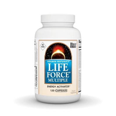 Life Force Multiple No-Iron by Source Naturals, Inc.  -  120 Capsule
