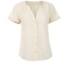 VENUS Womens Short Sleeve Blouse - 3 of 4
