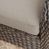 Leisure Made Jackson 5pc Wicker Sectional in Tan Fabric - 3 of 4