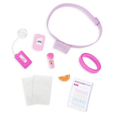Our Generation Sweet Treatment Diabetic Accessory Set for 18" Dolls