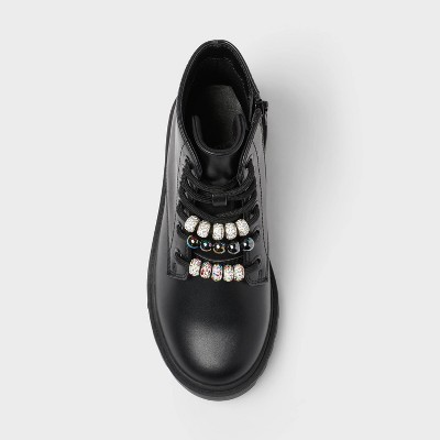 Kids' Bronx Lace-Up Combat Boots - art class