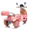 Whisen Kids Ride On Level Up Two-Seater Motorcycle, Portable Storage Hooks & Oversized Trunk, Gift For Kids 3-6 - 4 of 4