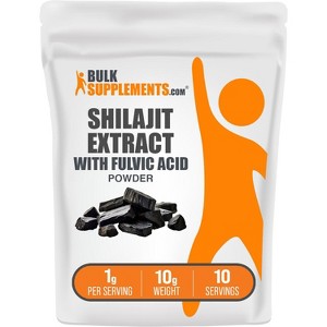 BulkSupplements Shilajit Extract Powder - 1 of 4