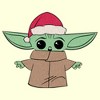 Men's Star Wars: The Mandalorian Christmas Small Santa Grogu T-Shirt - 2 of 4