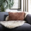 Omi Pillow - Burnt Orange - 12"X20" - Safavieh - 2 of 3