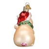 Old World Christmas Glass Blown Ornament For Christmas Tree, Holly Pig - 3 of 4