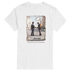 Men's - Pink Floyd - Wish You Were Here Album Cover Short Sleeve Graphic T-Shirt - 1 of 4
